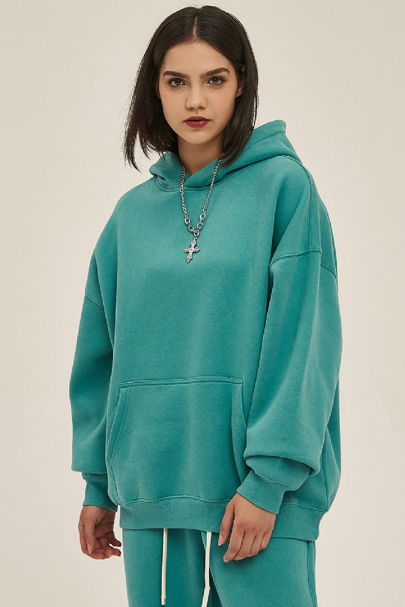 Fleece Loose Hoodie – Copping Zone