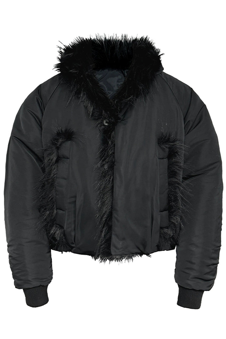 Fur Collar Puffer Jacket