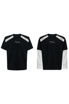 Deconstructed Colorblock Shirt-Tee