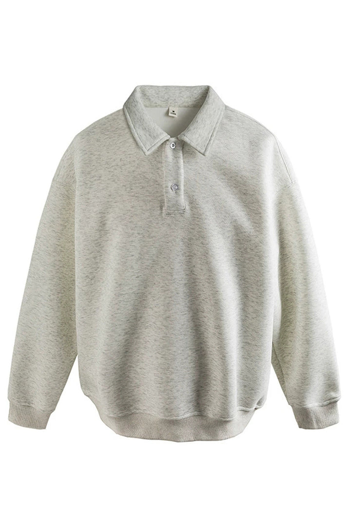 Vintage Polo Neck Sweatshirt