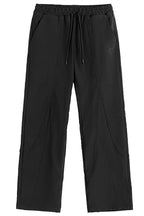 Patchwork Loose Fit Embroidered Pants