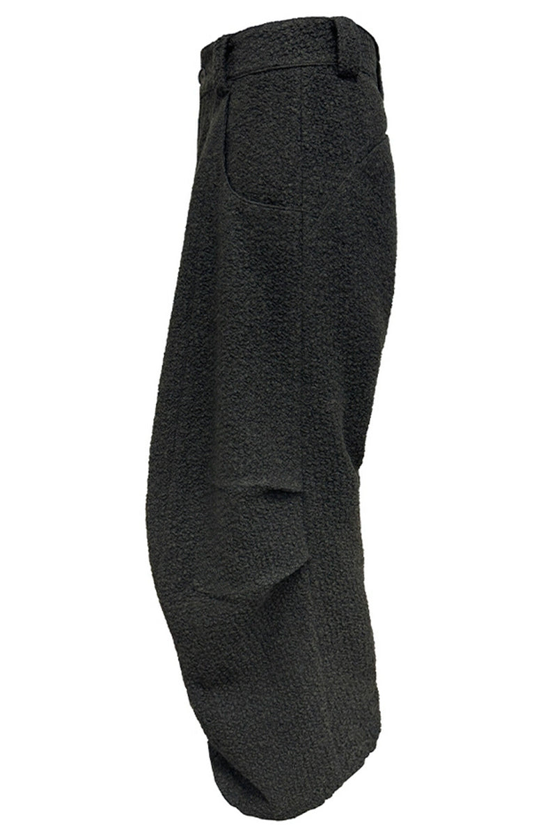 Pleated Wool Pants