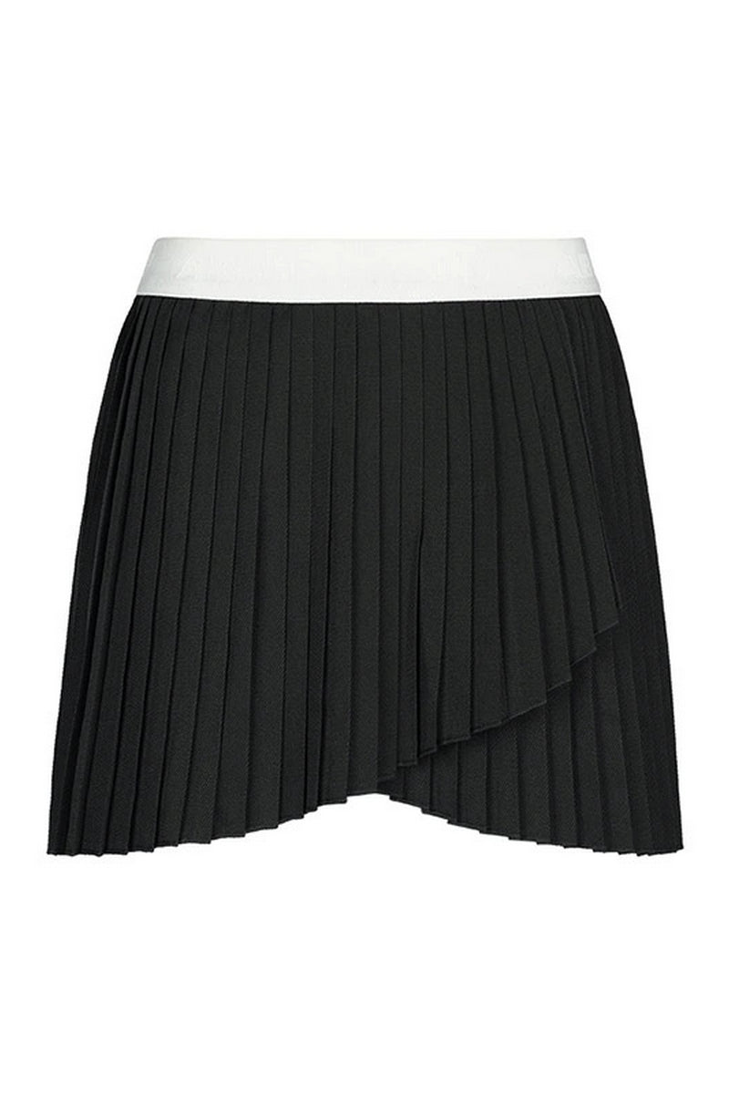 High-Waist Sports Pleated Skirt