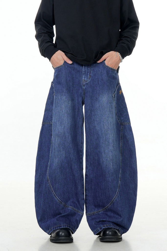 『Copping Zone』Inverted Washed Wide-Leg Jeans Untitleddesign-2024-10-