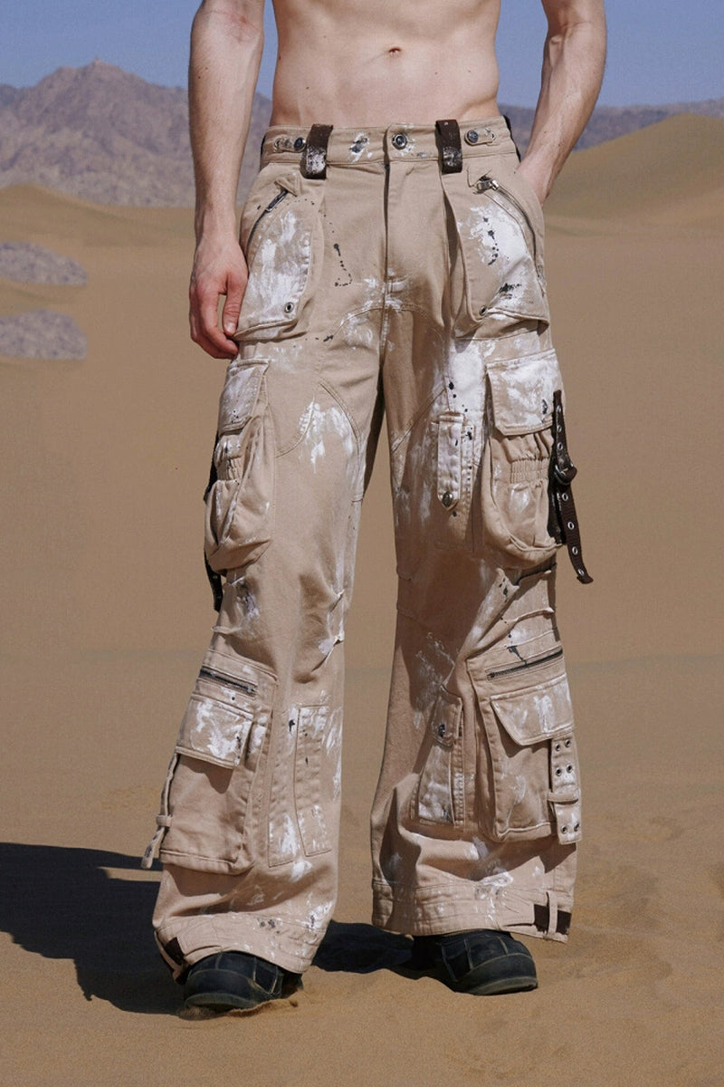 Distressed Tactical Work Pants