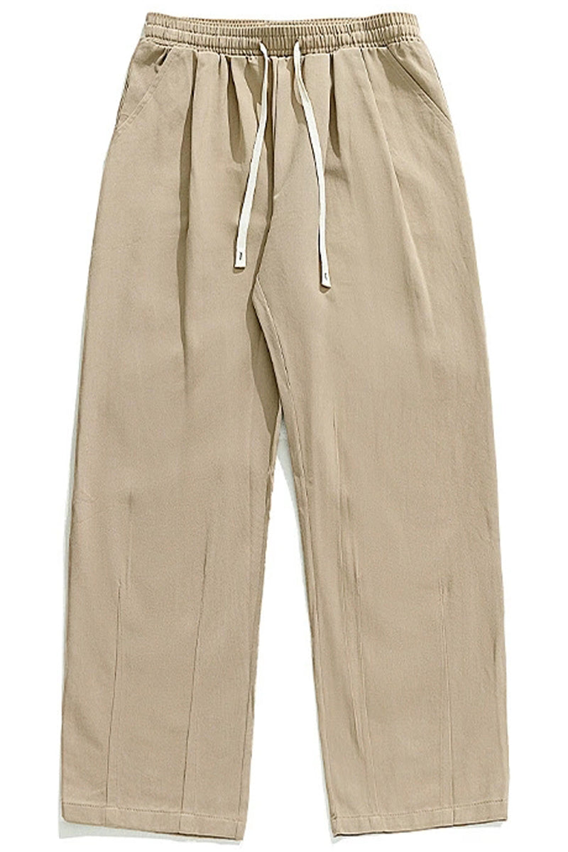 Japanese Relaxed Cotton Trousers