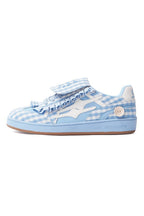 Blue Checkered Dexter Shoes