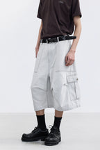 Two-Tone Cargo Jorts