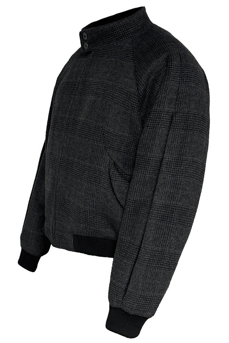 Plaid Harrington Wool Jacket – Copping Zone