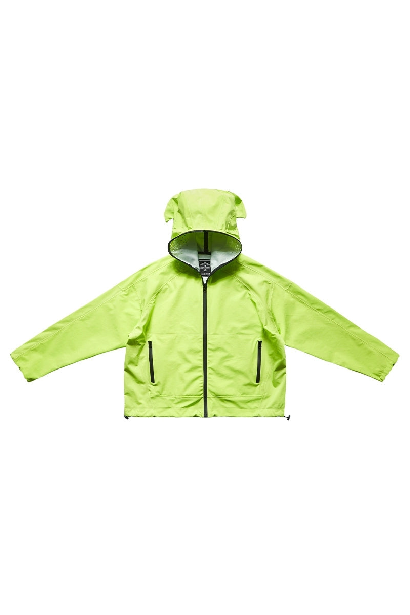 Reversible Demon Hooded Outdoor Jacket