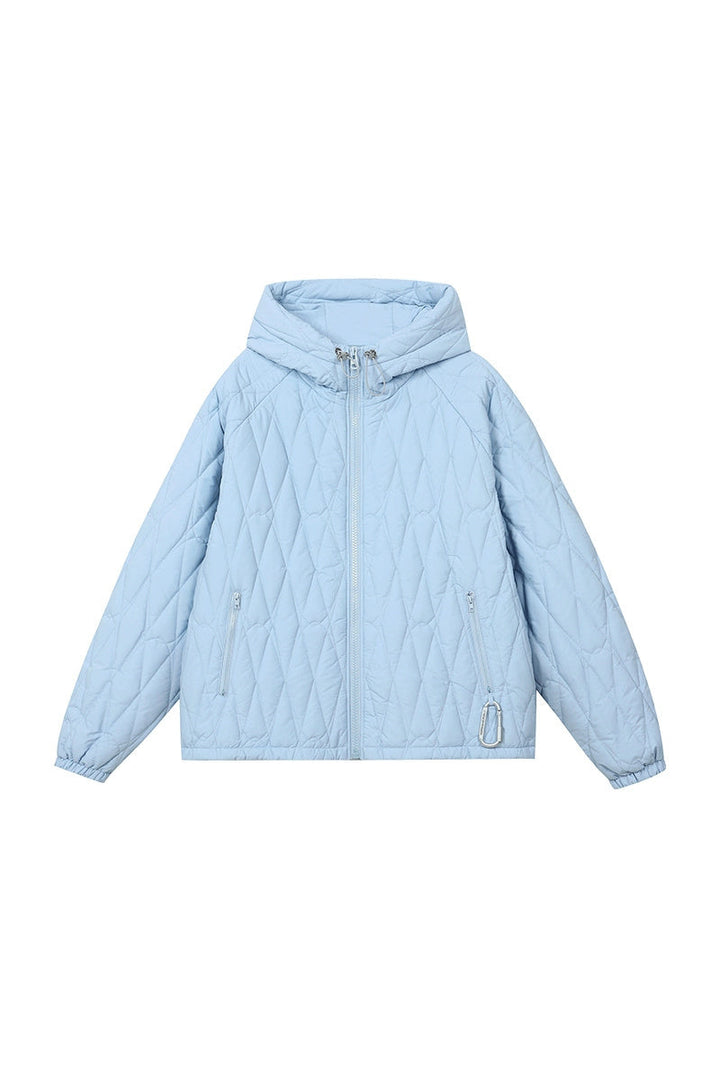 Quilted Textured Cleanfit Puffer Jacket