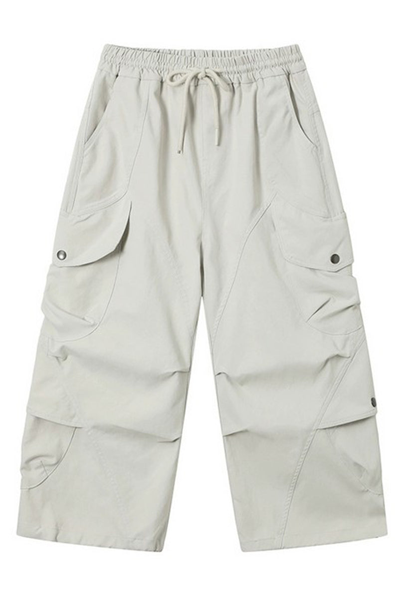 Loose Fit Cargo Pants with Pockets