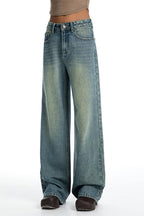 Wide-Leg Vintage Jeans