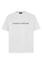 Heavyweight Phonetic Print T-Shirt