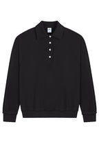 Oversized Polo Sweatshirt