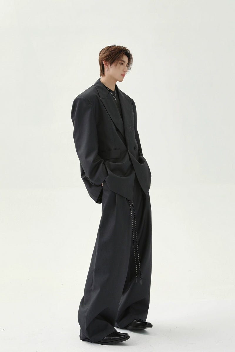 Minimalist Straight-Leg Trousers