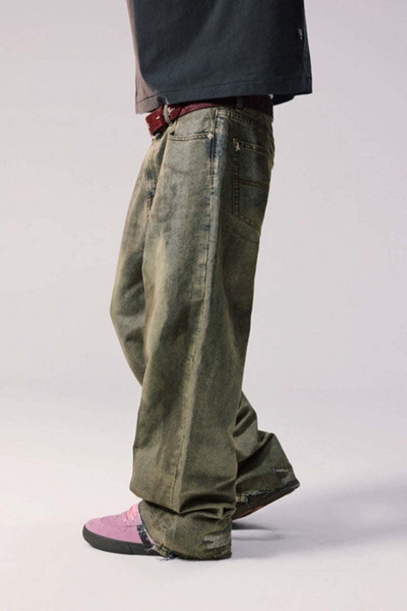 Washed Wide Leg Jeans – Copping Zone
