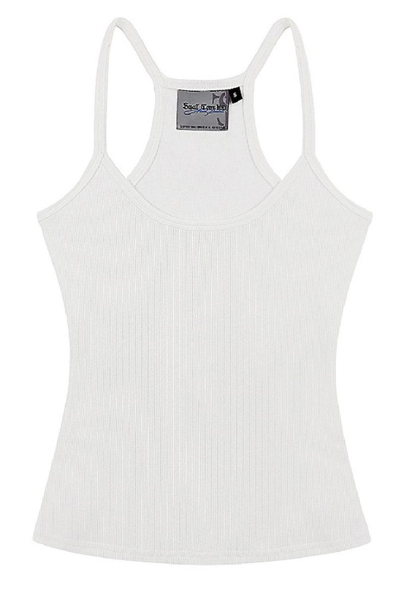 Embroidered Retro Tank Top