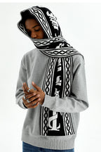 Gothic Logo Long Scarf