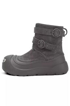 Leather Wool Snow Boots