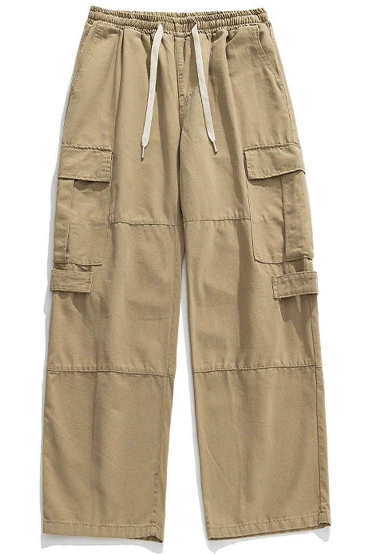 Cotton Cargo Relaxed Trousers