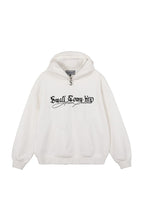 Hip Hop Zip Embroidered Hoodie
