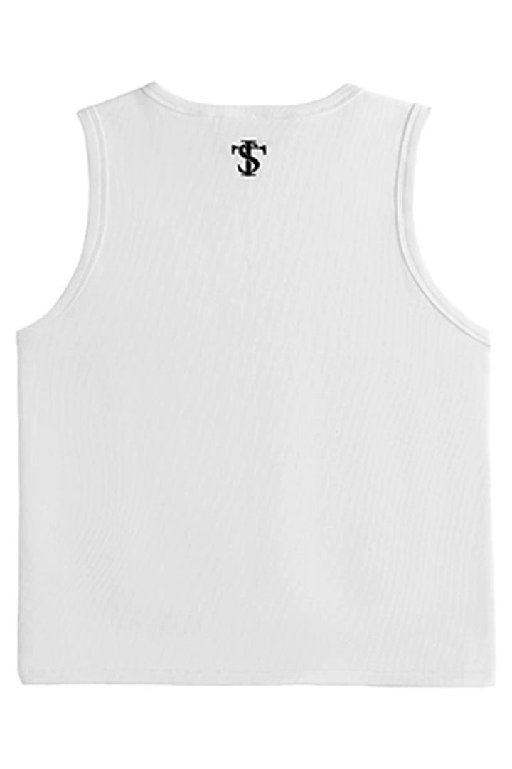 Basic Sleeveless Street Vest