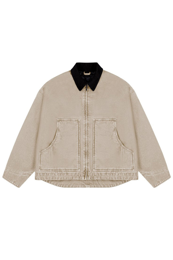 日本未入荷 IDLT BASICS - 15oz Hooded Canvas Work Jacket 15oz Hooded Canvas Work Jacket – IDLT Basics