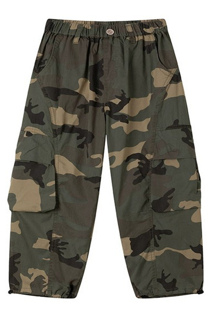 Loose Fit Camo Pants