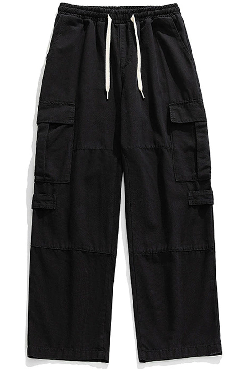 Cotton Cargo Relaxed Trousers