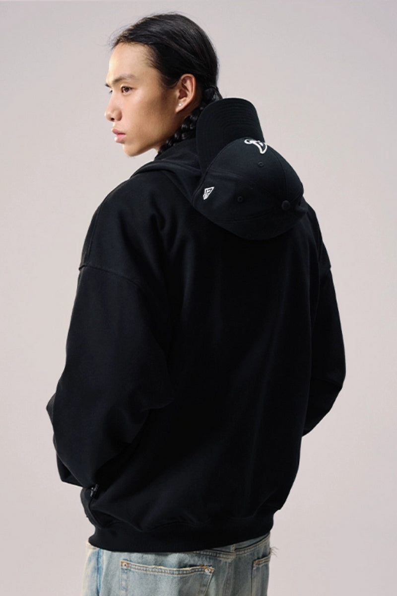 Zip-Up Hat Jacket