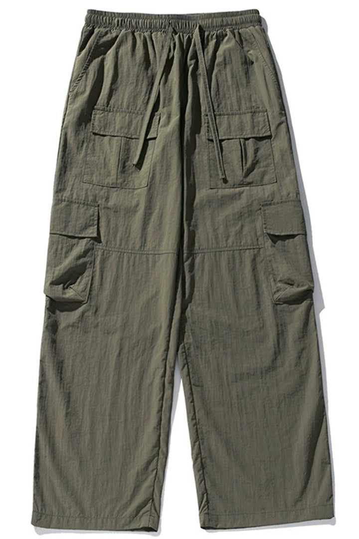 Multi-Pocket Cargo Trousers