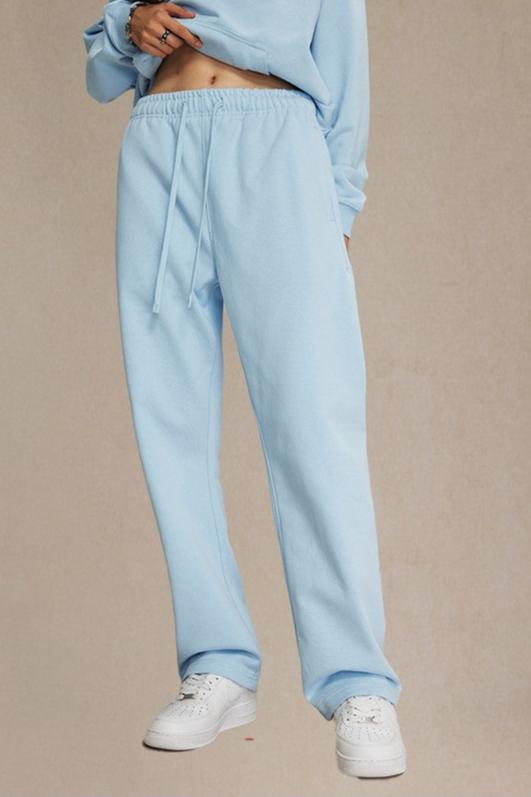 Straight Leg Fleece Pants