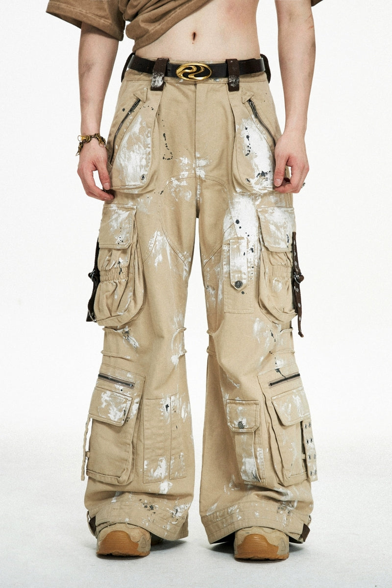 Distressed Tactical Work Pants