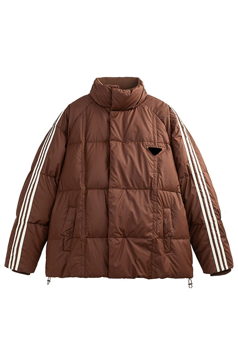 Retro Three-Stripes Down Jacket