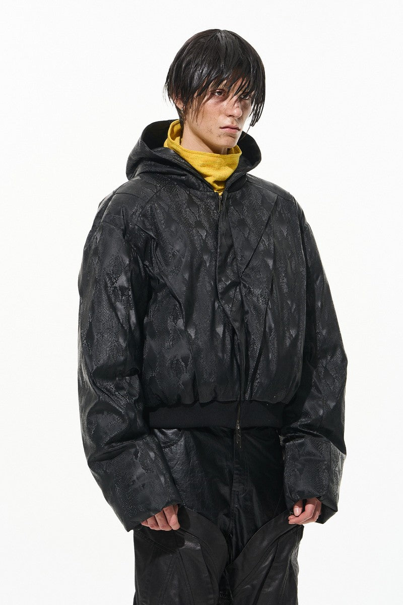 (未使用)nonnotte Draping gather blouson 未使用)nonnotte Draping gather blouson