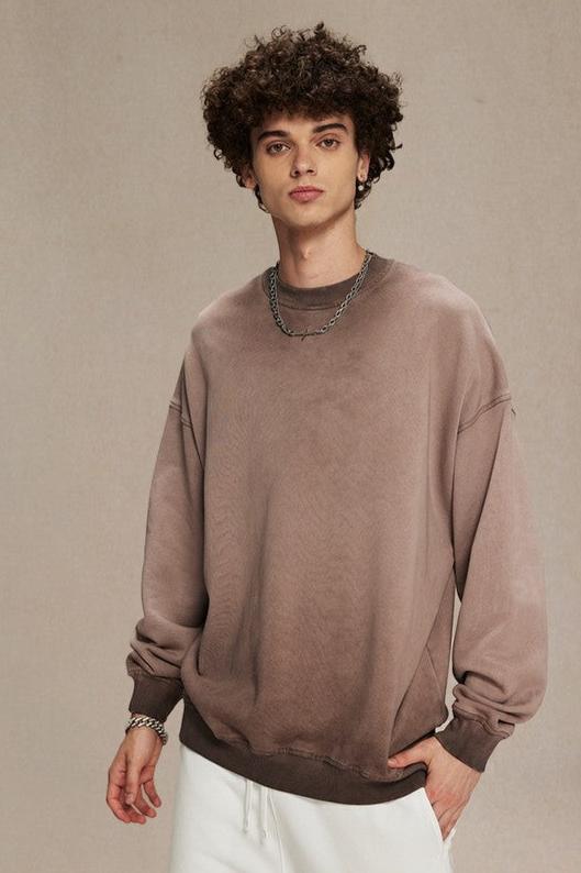 Heavy Washed Crewneck Sweatshirt