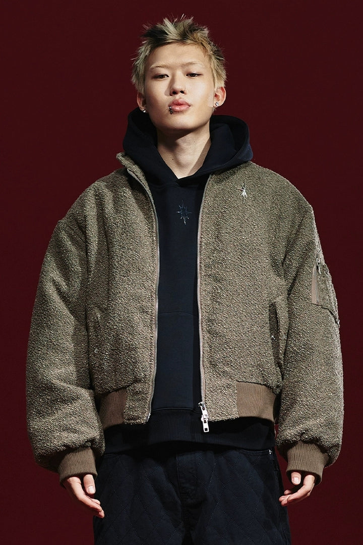 Thickened Oversized MA1 Jacket