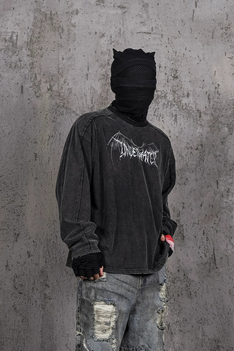 Hellbound Wing Graphic Long Sleeve