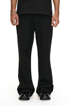 Relaxed Fit Flared Trousers