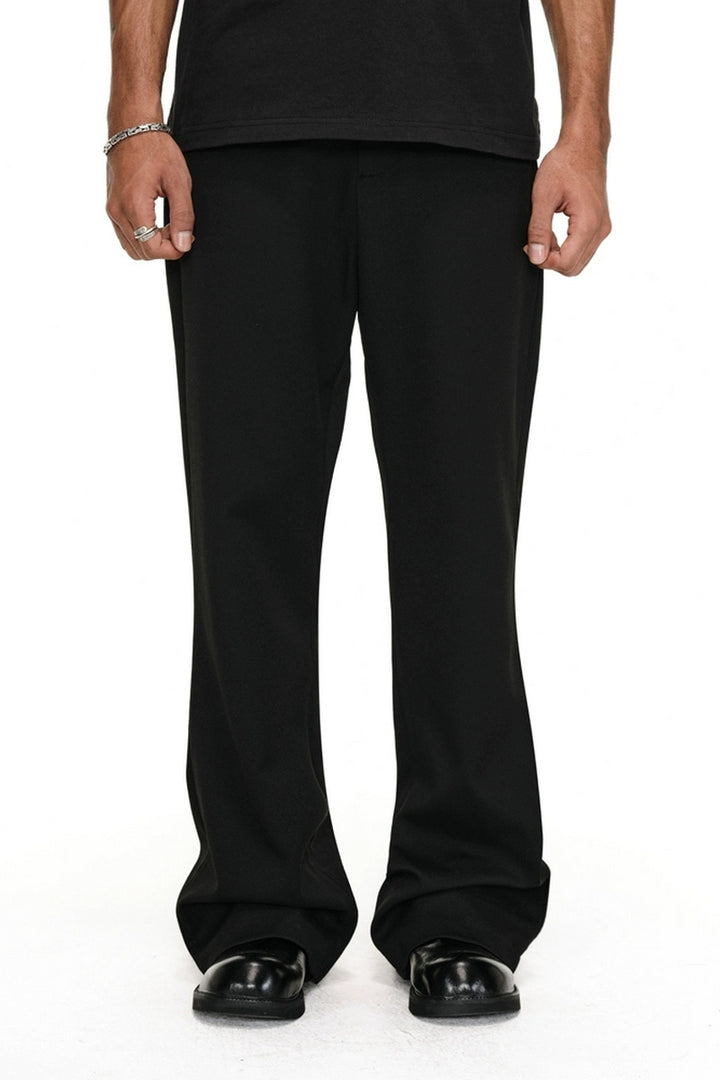 Relaxed Fit Flared Trousers