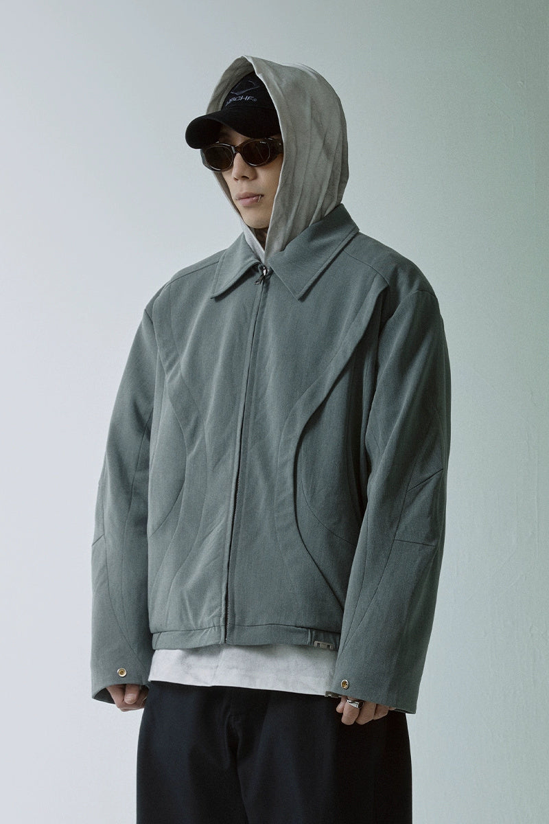 CleanFit Zip Collar Short Jacket - F2CE – Copping Zone