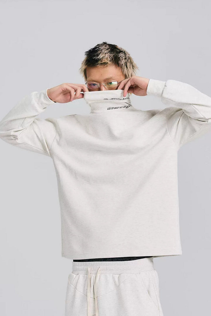 Thermal Logo Turtleneck Long Sleeve