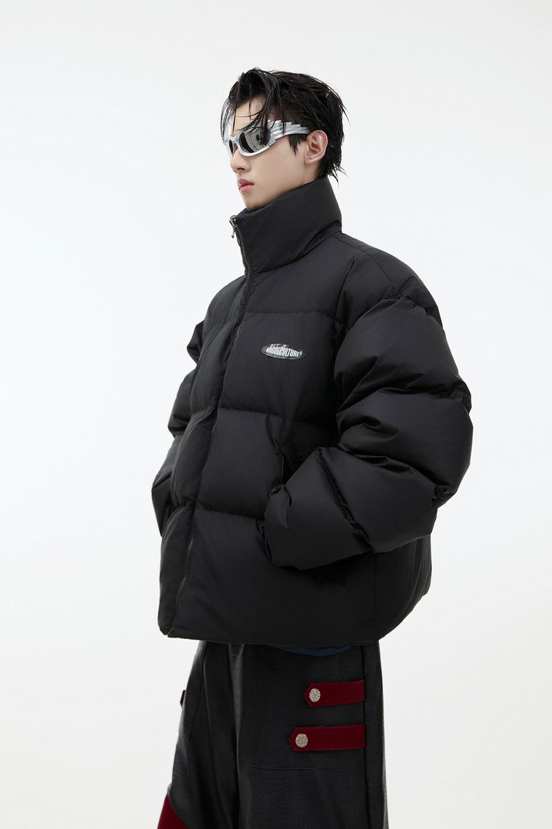 Reversible Thick Down Puffer Jacket