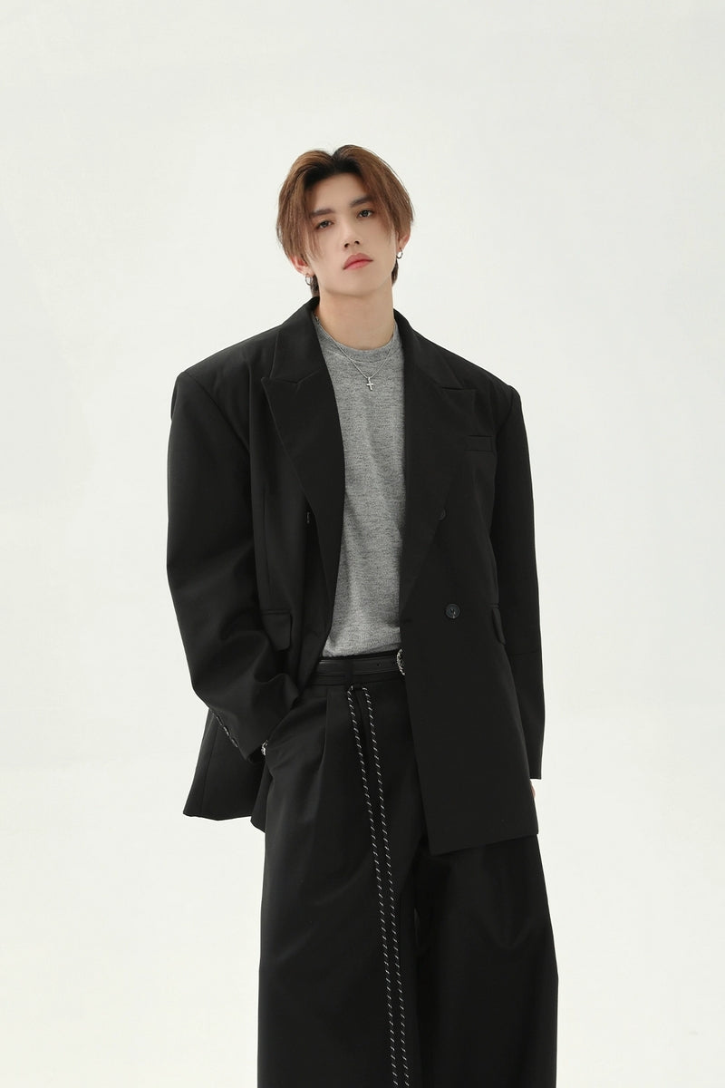 Minimalist Straight-Leg Trousers