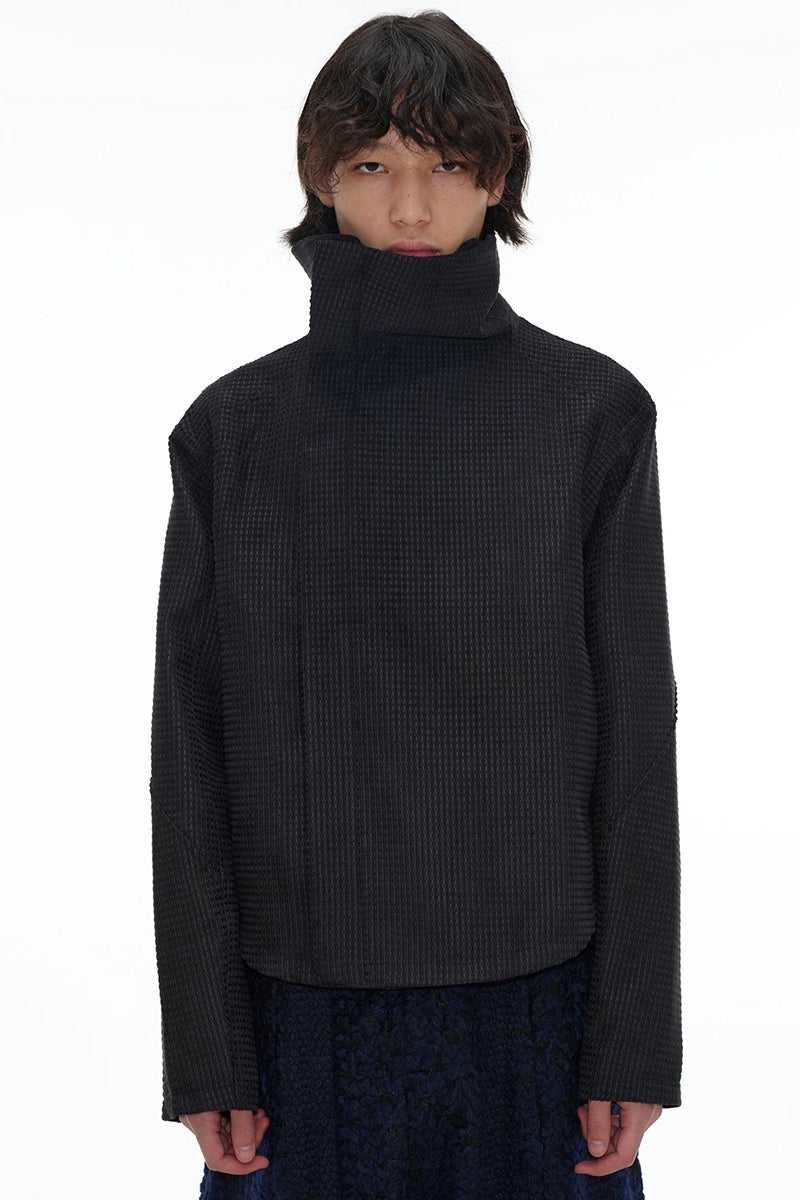 ジャケット・アウター JCAESAR Asymmetric Zipper Short Jacket Asymmetrical Zipper Jacket - JCAESAR – Copping Zone