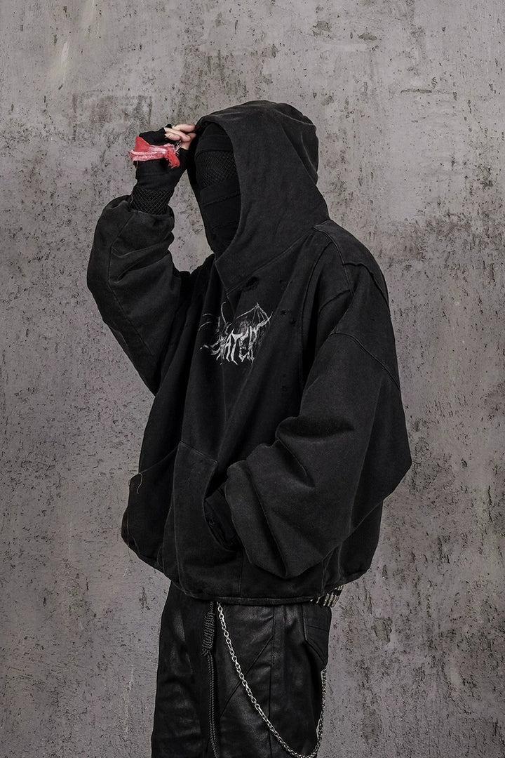 Hellbound Wing Graphic Hoodie