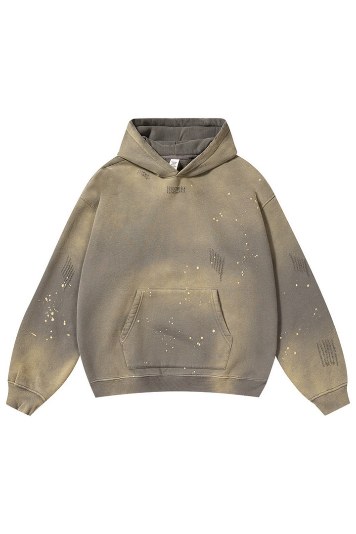 Fleece-Lined Graffiti Hoodie