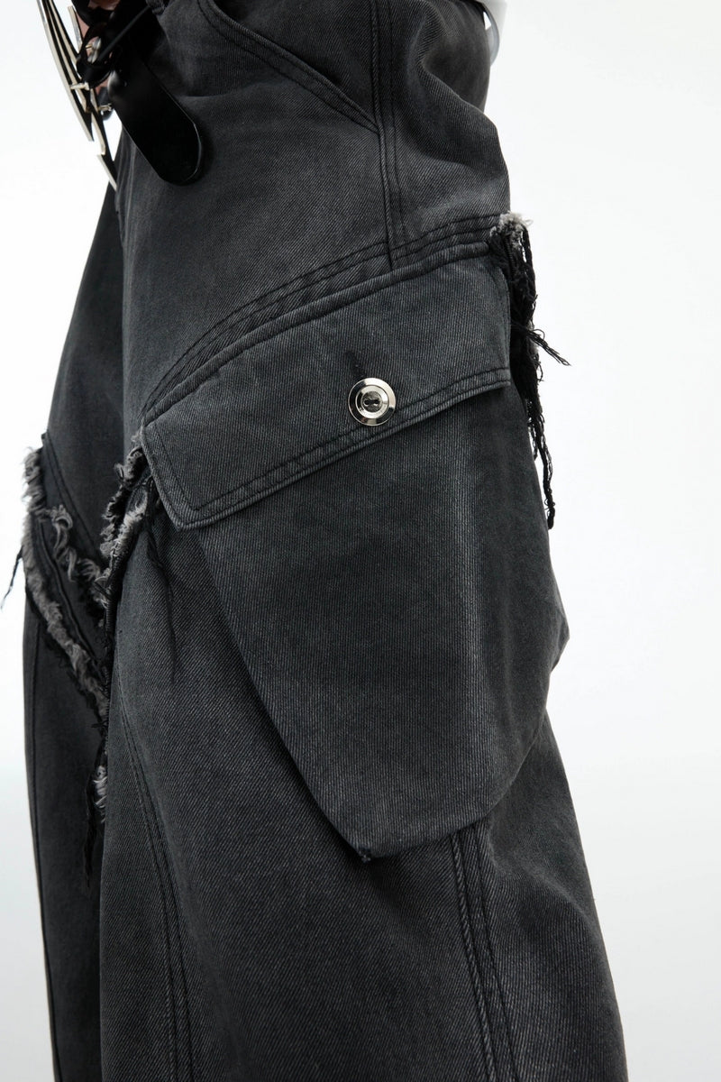 Frayed Scimitar Vintage Jeans