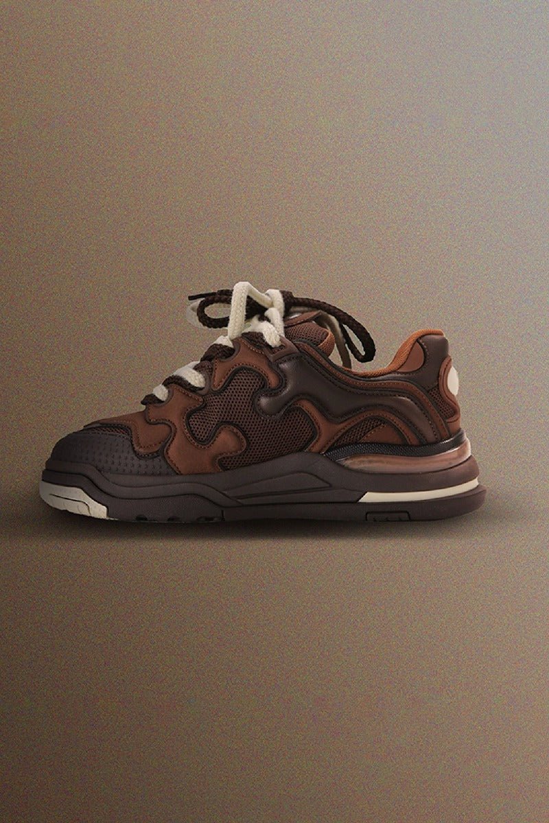 YADcrew Collab Puzzle Skate Sneakers